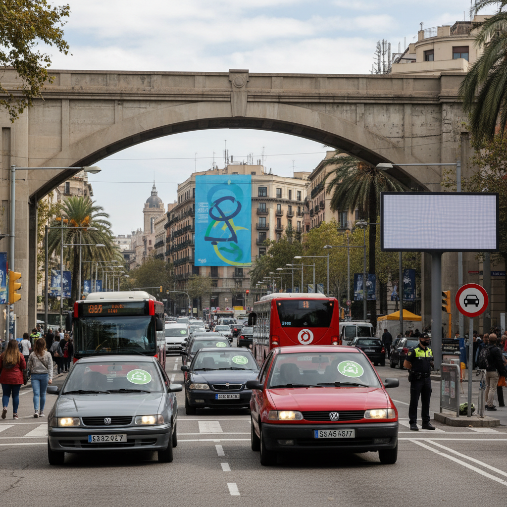 Fahrverbote in Barcelona: Umweltzone wird 2026 massiv ausgeweitet