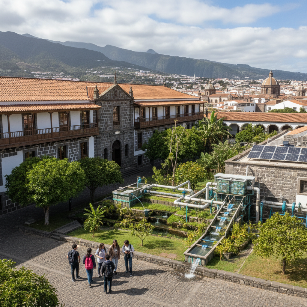 Pionierprojekt in La Laguna: Wie eine Schule Abwasser nachhaltig nutzt