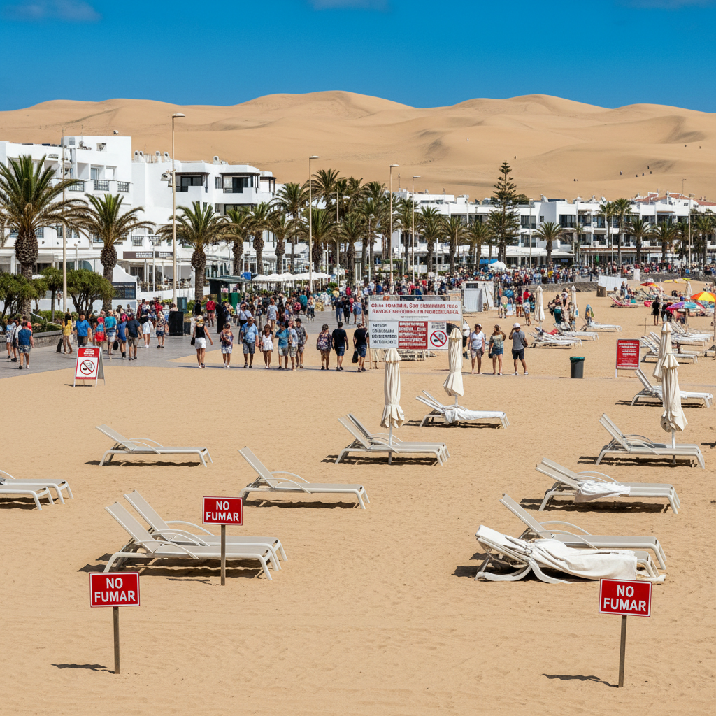 Strenge neue Strandregeln für Gran Canaria: Rauchverbot und Schirm-Zonen kommen