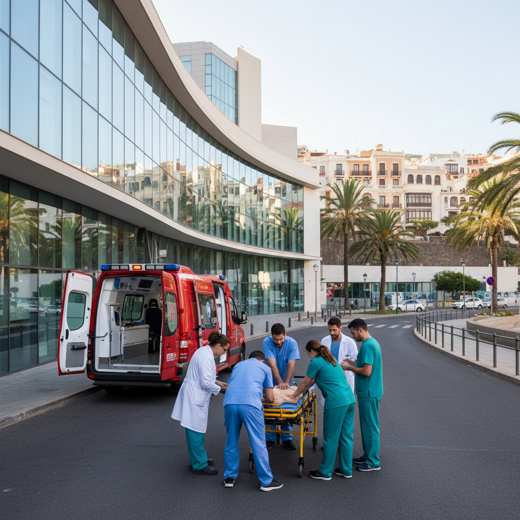 Notfallmedizin auf Gran Canaria: Intensiv-Training für angehende Fachärzte im Doctor Negrín