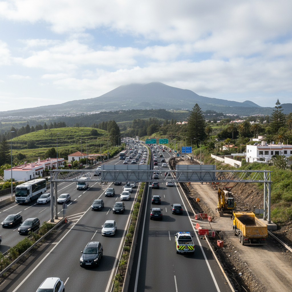 66 Millionen Euro für 3 Kilometer: Umstrittener Autobahnausbau auf Teneriffa gestartet