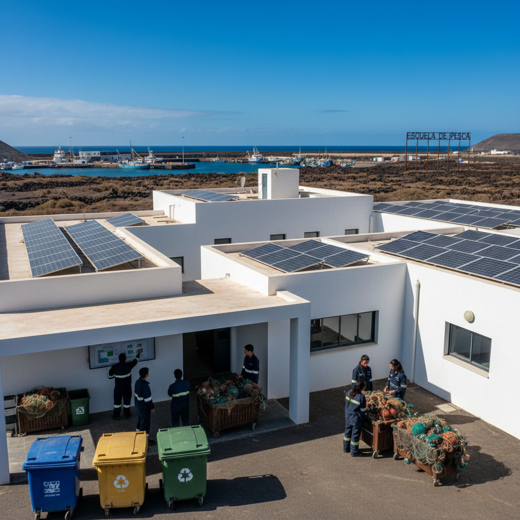 Nachhaltigkeits-Offensive auf Lanzarote: Fischereischule erhält internationales Umwelt-Zertifikat