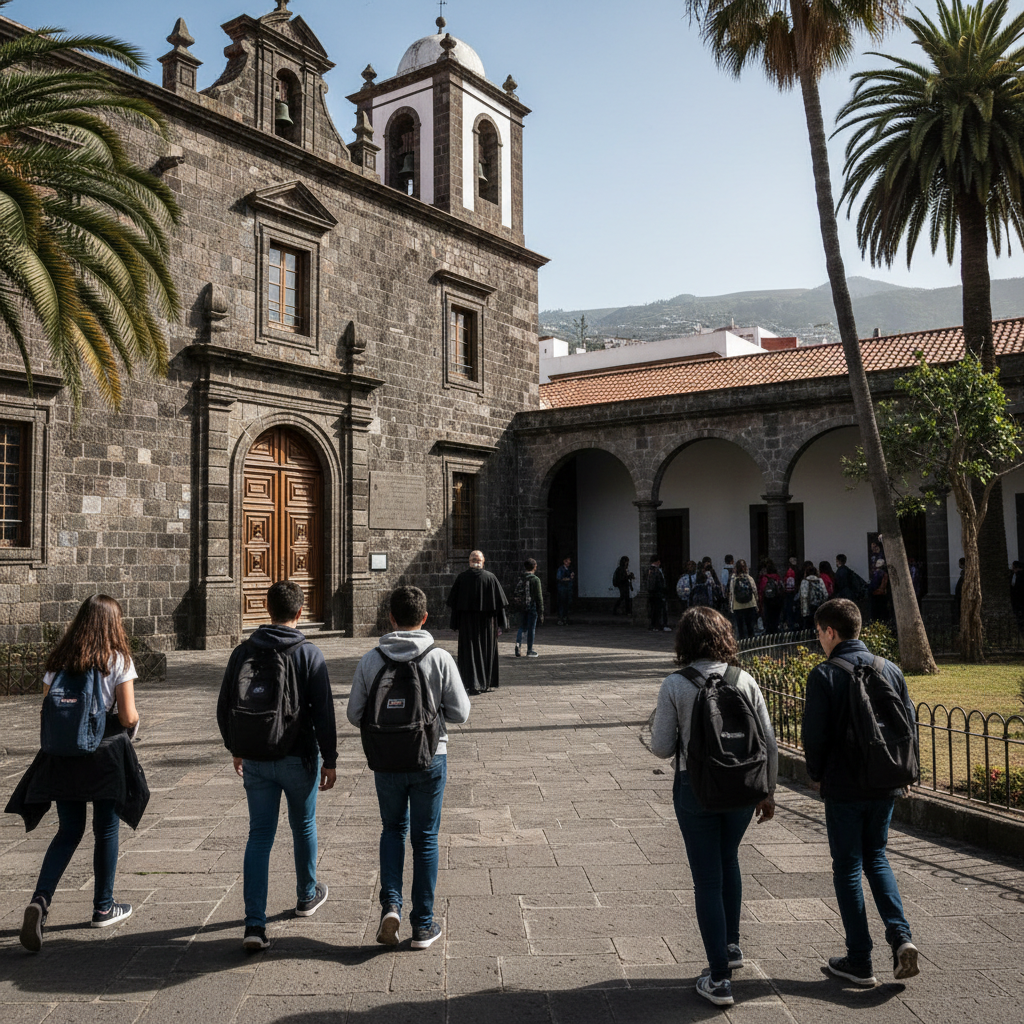 Schwere Vorwürfe: Beschuldigter Priester aus Kolumbien lebt in Schule auf Teneriffa