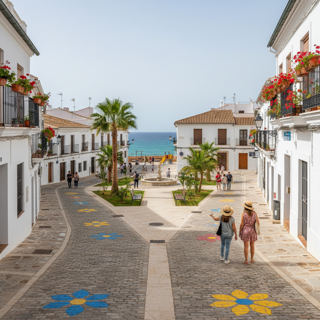 Modernisierung abgeschlossen: Estepona erneuert Parque de la Constitución und drei zentrale Plätze