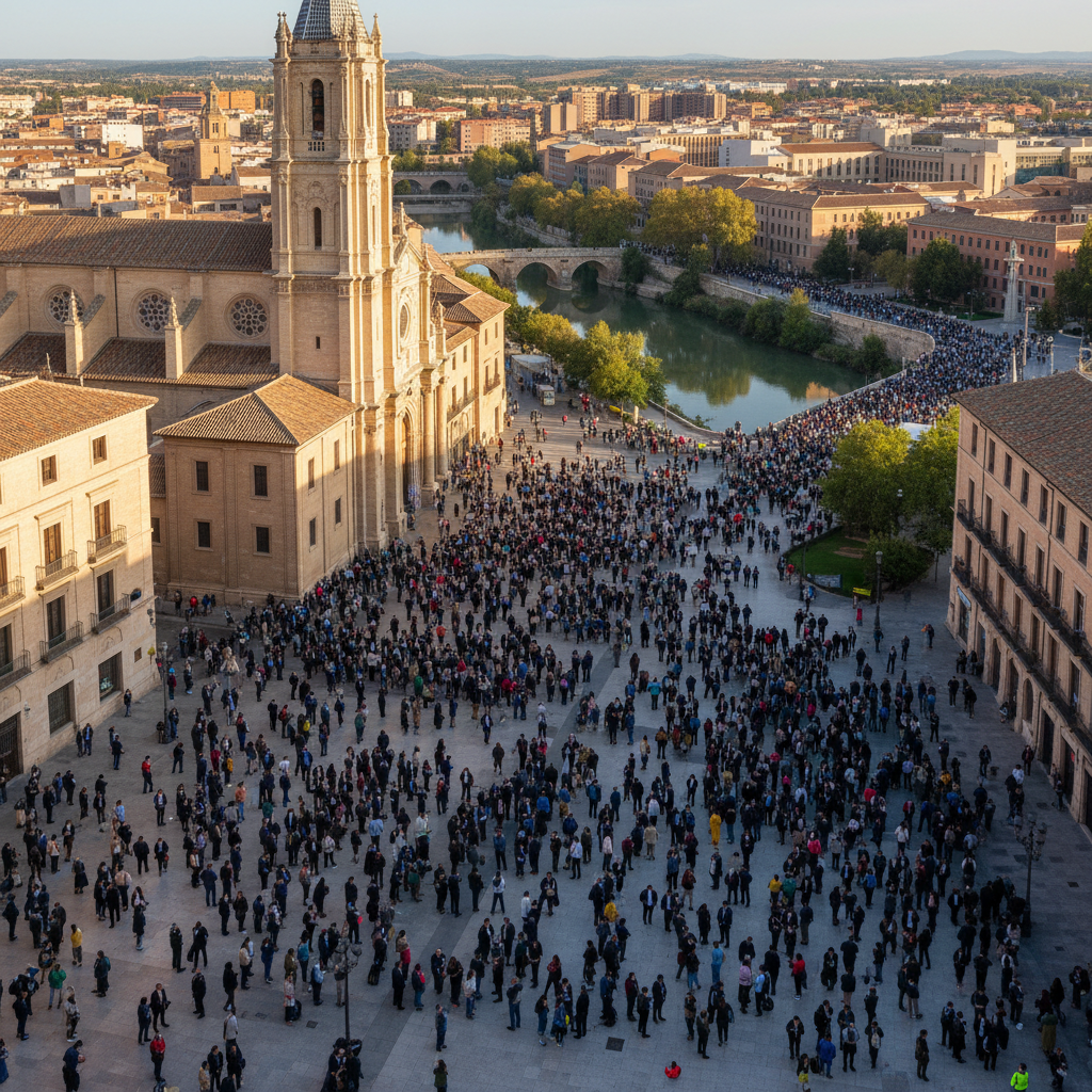 Großkampftag in Murcia: 8.000 Bewerber kämpfen um Stellen im Staatsdienst