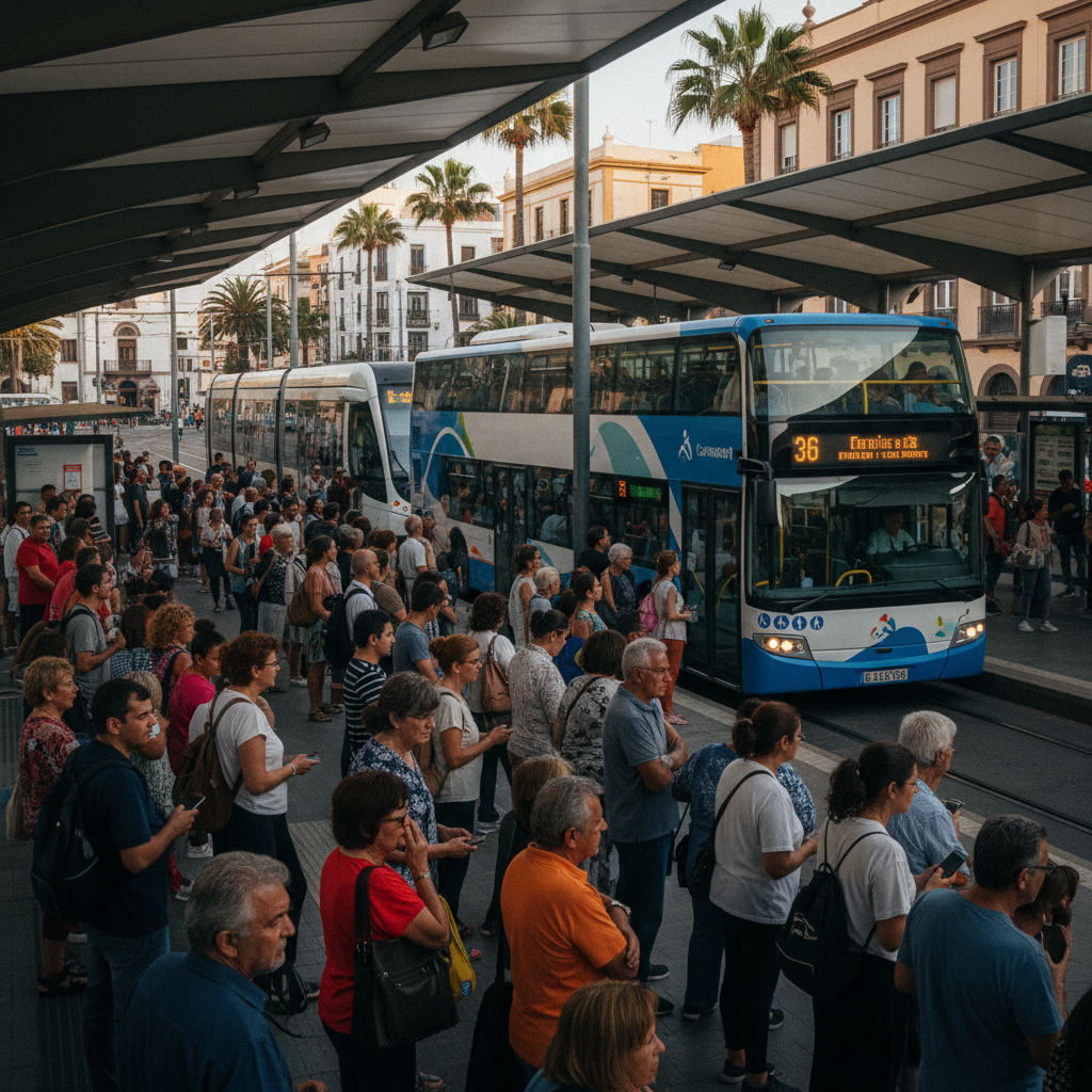 Kostenloser Nahverkehr auf den Kanaren: Regierung fordert dringende Entscheidung bis Ende Mai