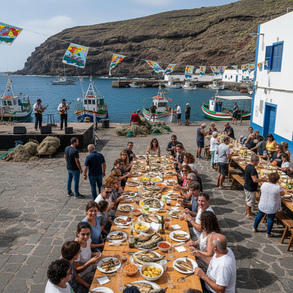 Tradition und Fischerei auf El Hierro: Festival de la Vieja rückt lokale Erzeugnisse in den Mittelpunkt