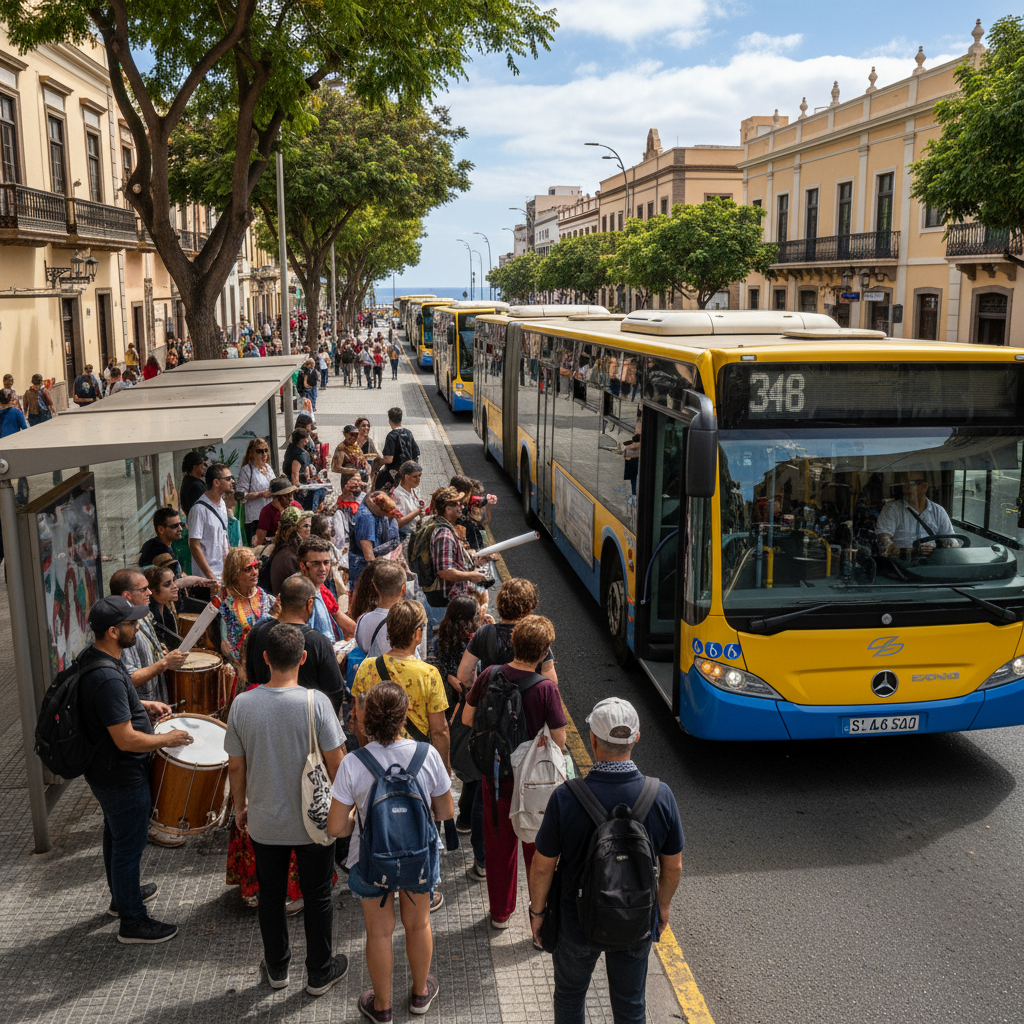 Kultur-Event auf Teneriffa: Kostenlose Busse im 30-Minuten-Takt für „Conexión África“