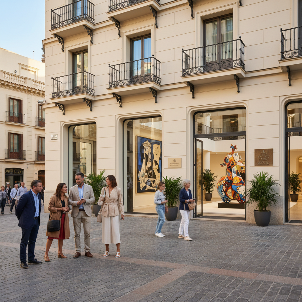 Kunst als DNA: Neues Luxushotel in Málaga beherbergt Originale von Picasso und Miró