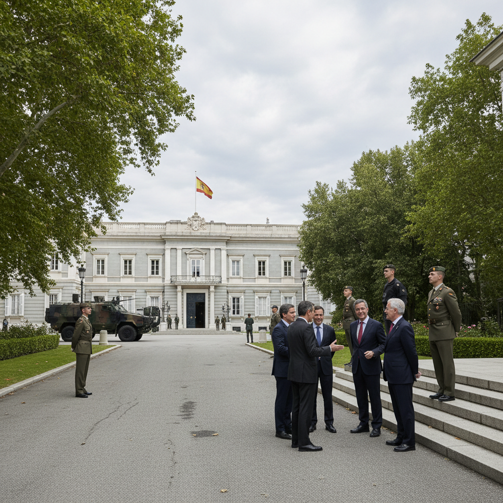 Lachen über Ausschluss-Gerüchte: Außenminister Albares betont Spaniens Gewicht in der NATO