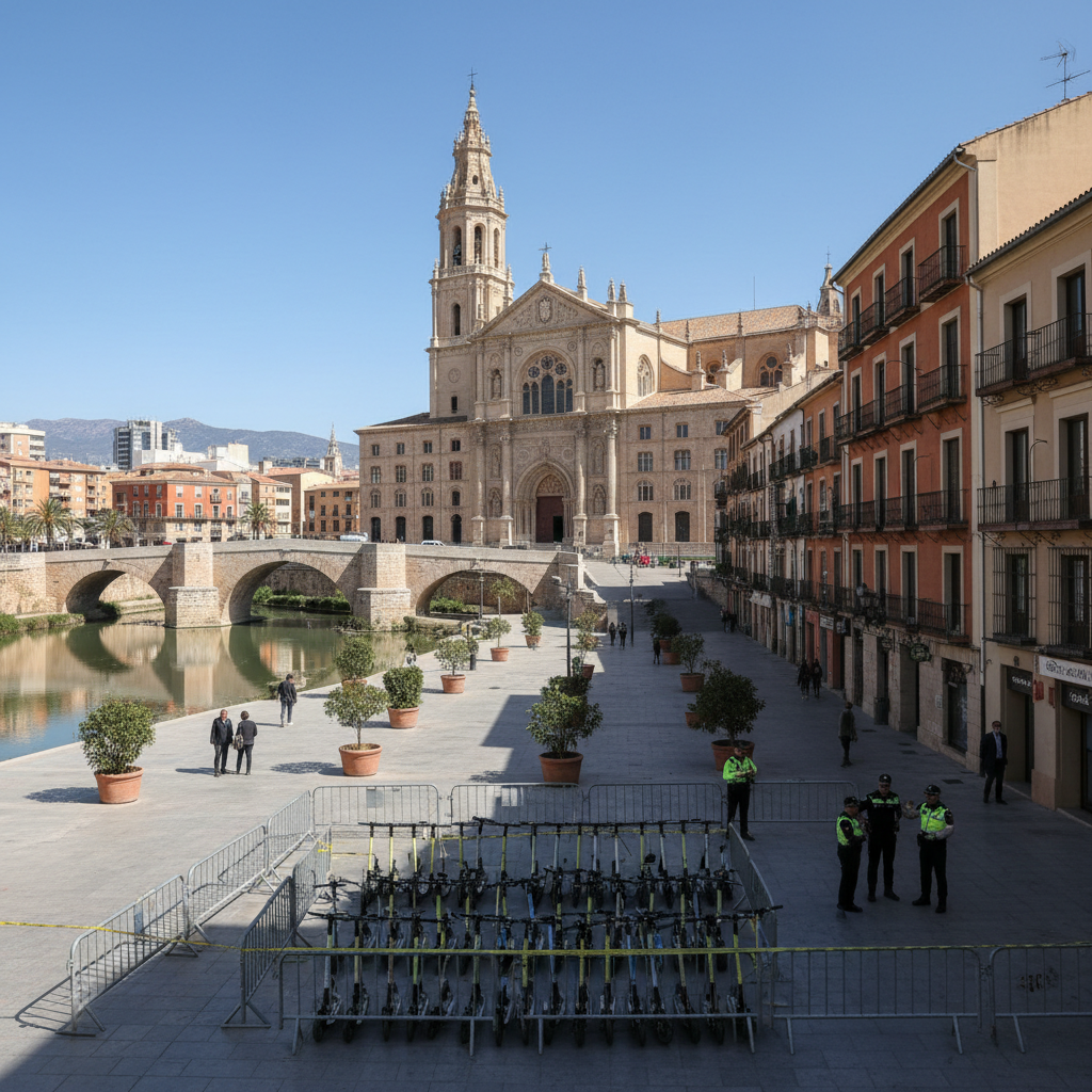 Hundert E-Scooter in San Javier immobilisiert: Polizei mahnt Registrierungspflicht an
