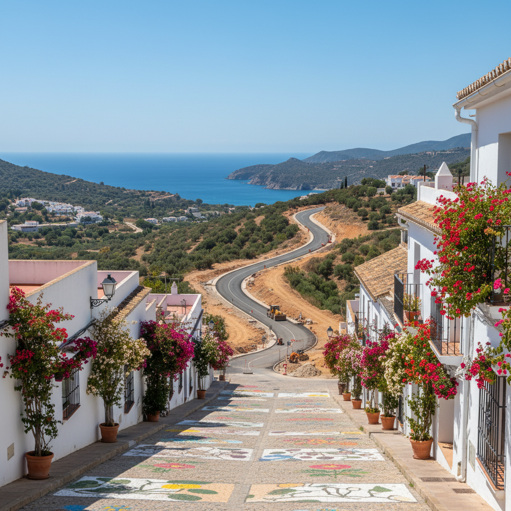 Bessere Verbindung zwischen Estepona und Casares: Modernisierung des Camino de Los Pedregales geplant