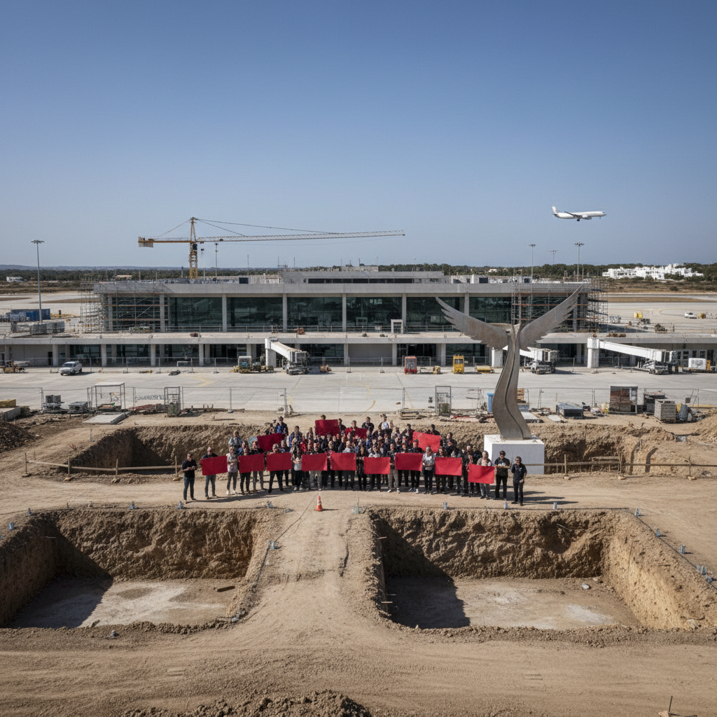Widerstand im Parlament: Stopp für 229,7-Millionen-Ausbau des Flughafens Ibiza gefordert