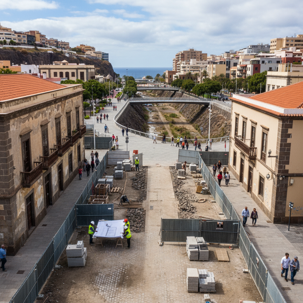 Millionen-Investition in Las Palmas: Planung für Paseo Guiniguada bis 2029 fixiert