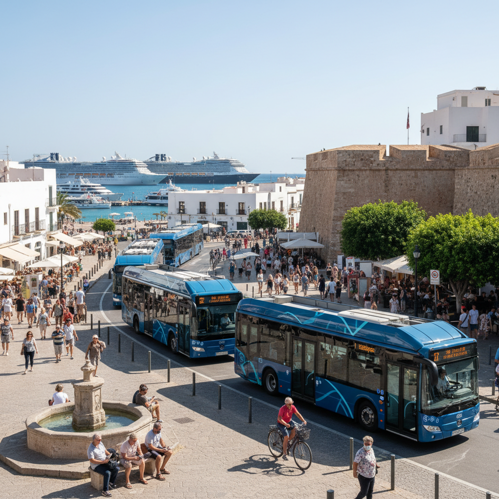 Ibiza forciert Entlastung: Strenge Regeln für Autos und Kreuzfahrtschiffe