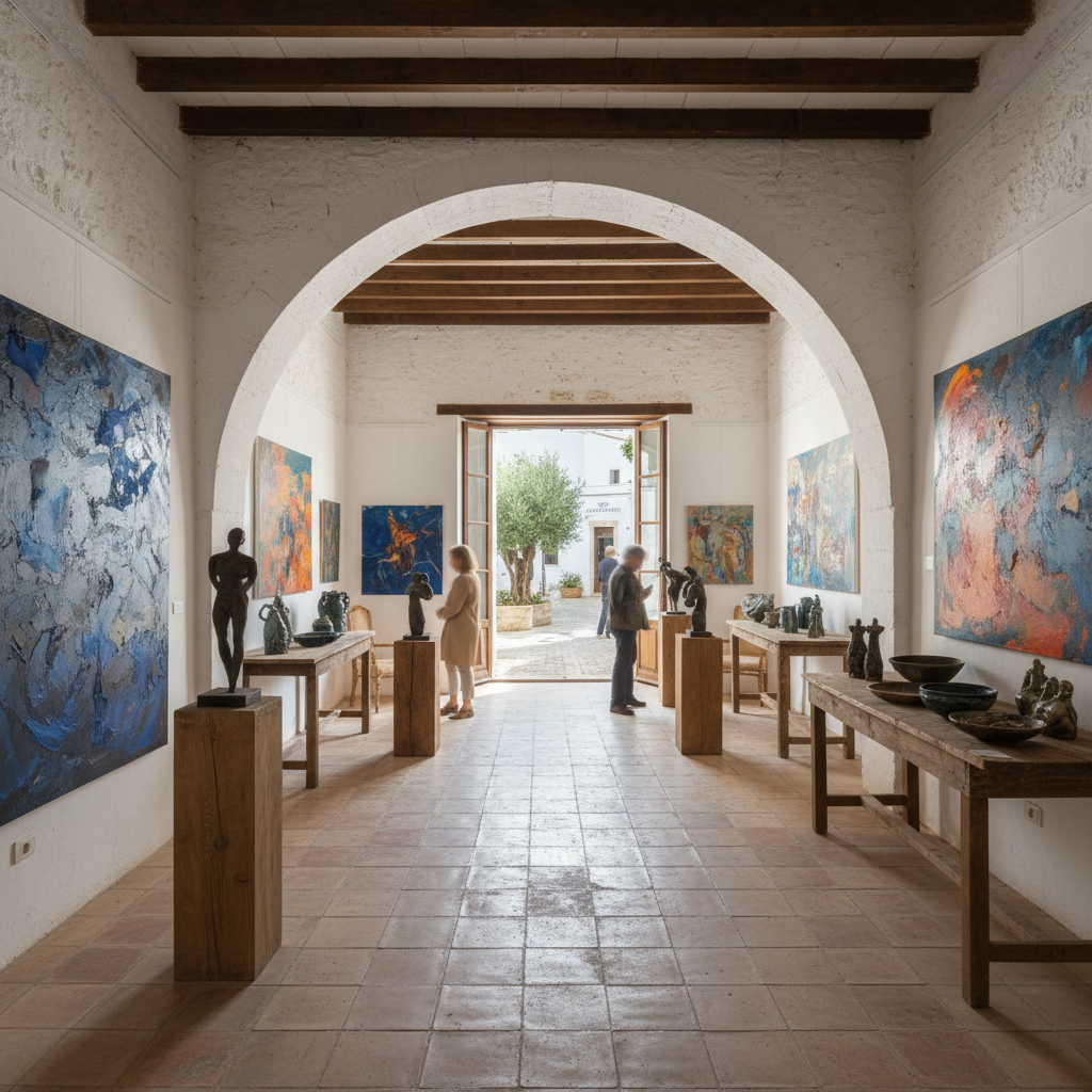 Kunst trifft Natur: Estudio Laterna in Santa Gertrudis präsentiert ambitionierte Schau „Conflux“