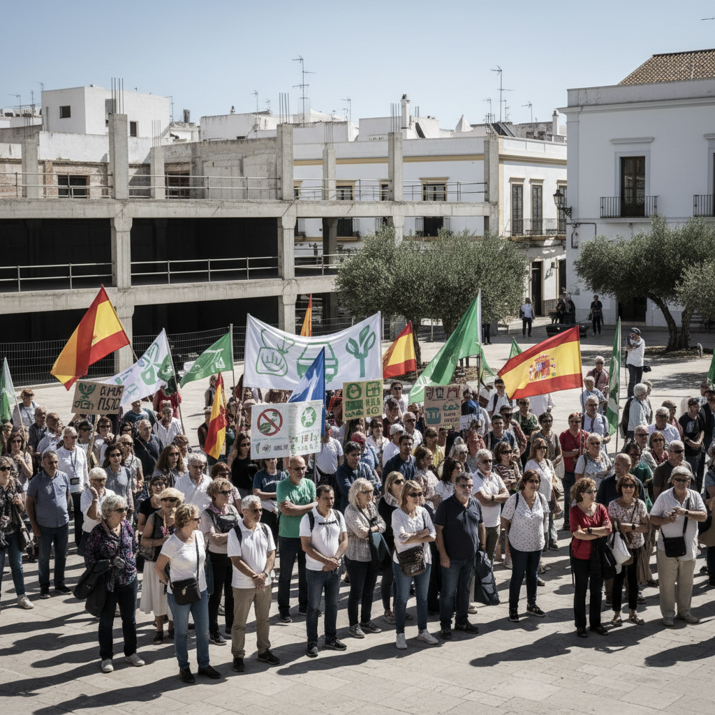 Widerstand in Ibiza-Stadt: Umweltschützer unterstützen Anwohner gegen neues Parkplatzprojekt