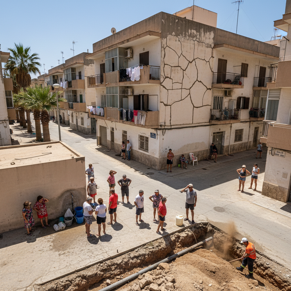 Trockene Leitungen in der Sommerhitze: Anwohner auf Ibiza klagen über ständige Wasserausfälle