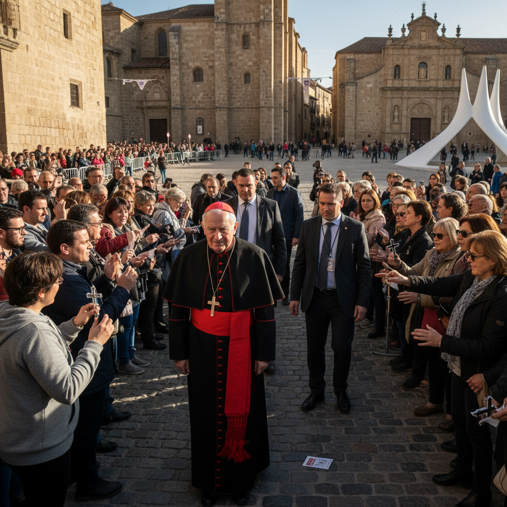 Papst Franziskus in Spanien: „Missbrauch ist eine noch nicht verheilte Wunde“