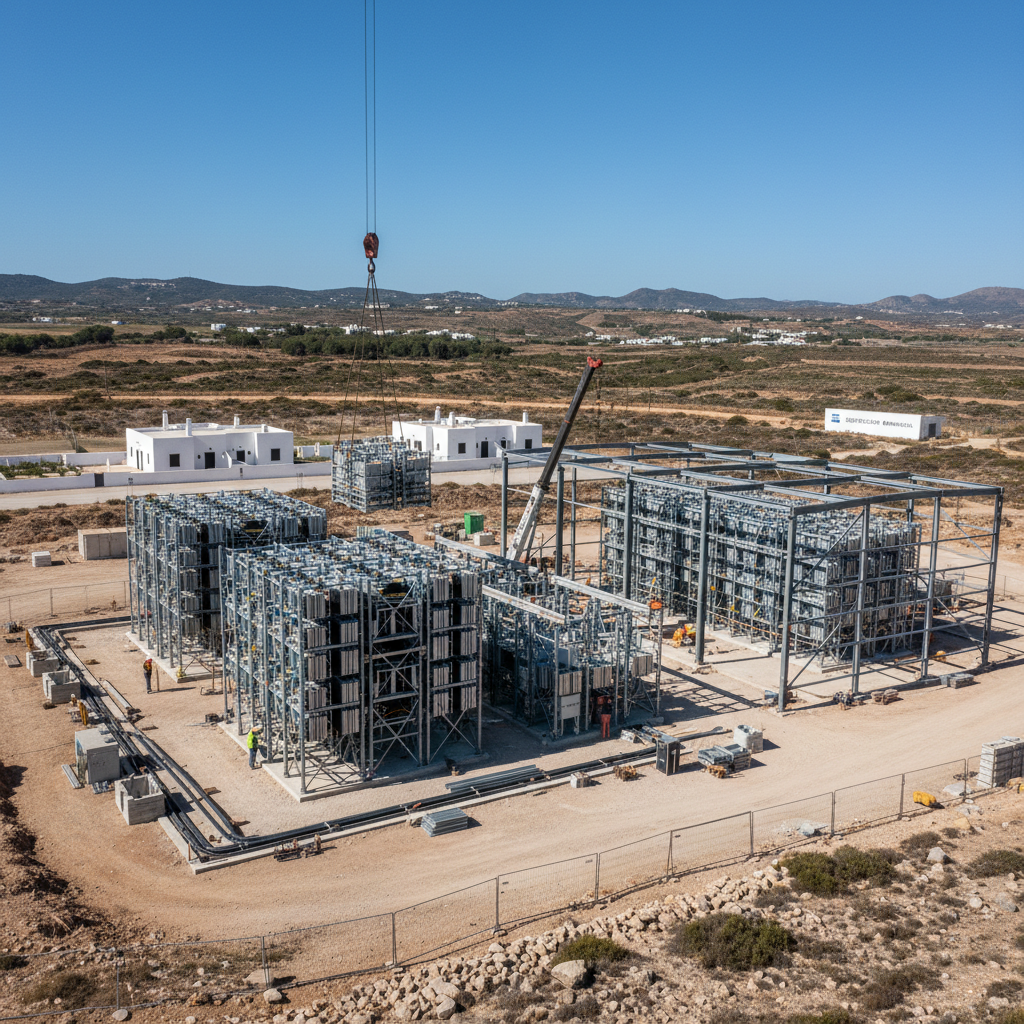Stromversorgung auf Ibiza: Neues Batteriesystem ermöglicht volle Auslastung der Mallorca-Verbindung