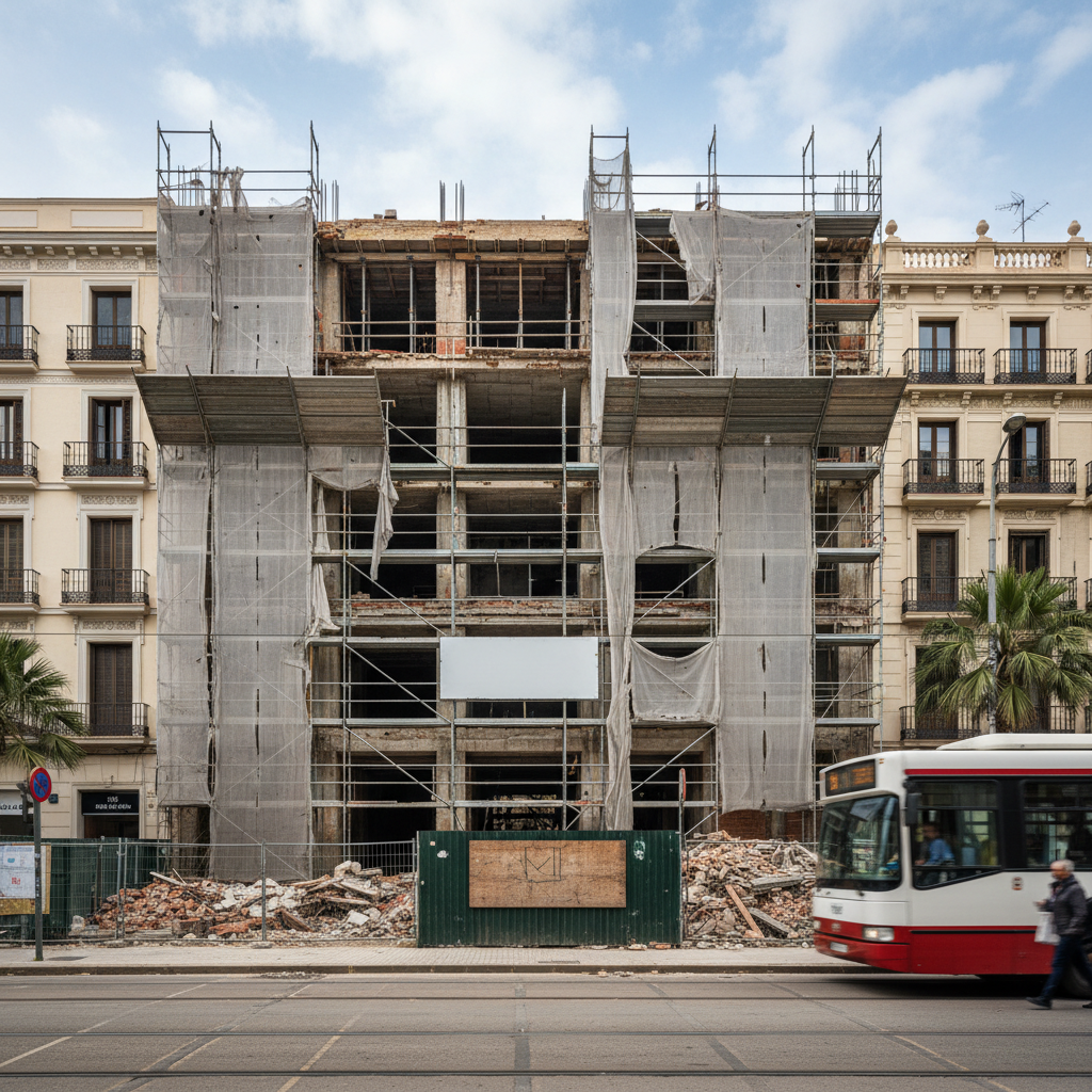 Geduldsprobe in Málaga: Bauarbeiten an den Zentralkinos verzögern sich erneut