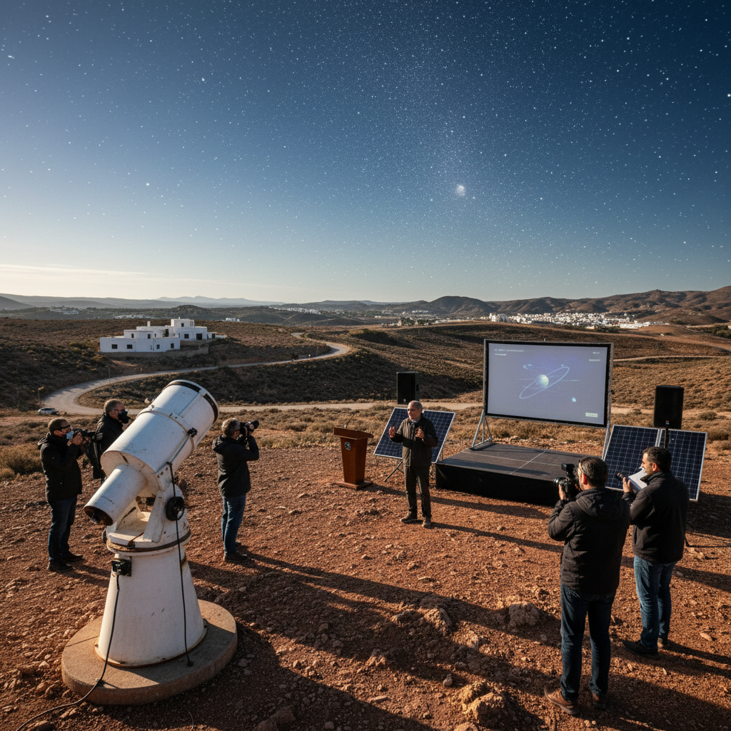 Gefahr aus dem All: ESA-Experte warnt in Almería vor sicherem Asteroideneinschlag