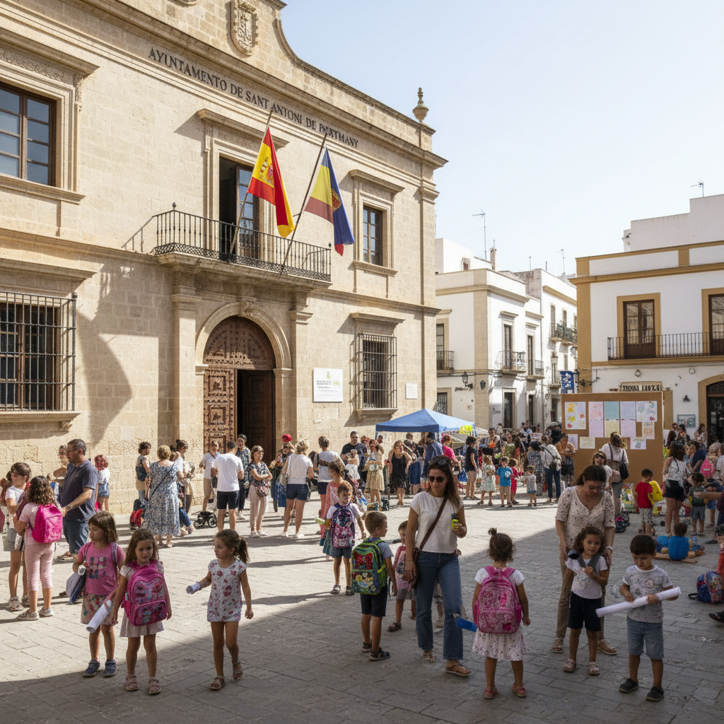 Sommerbetreuung auf Ibiza: Sant Antoni garantiert Plätze für berufstätige Familien