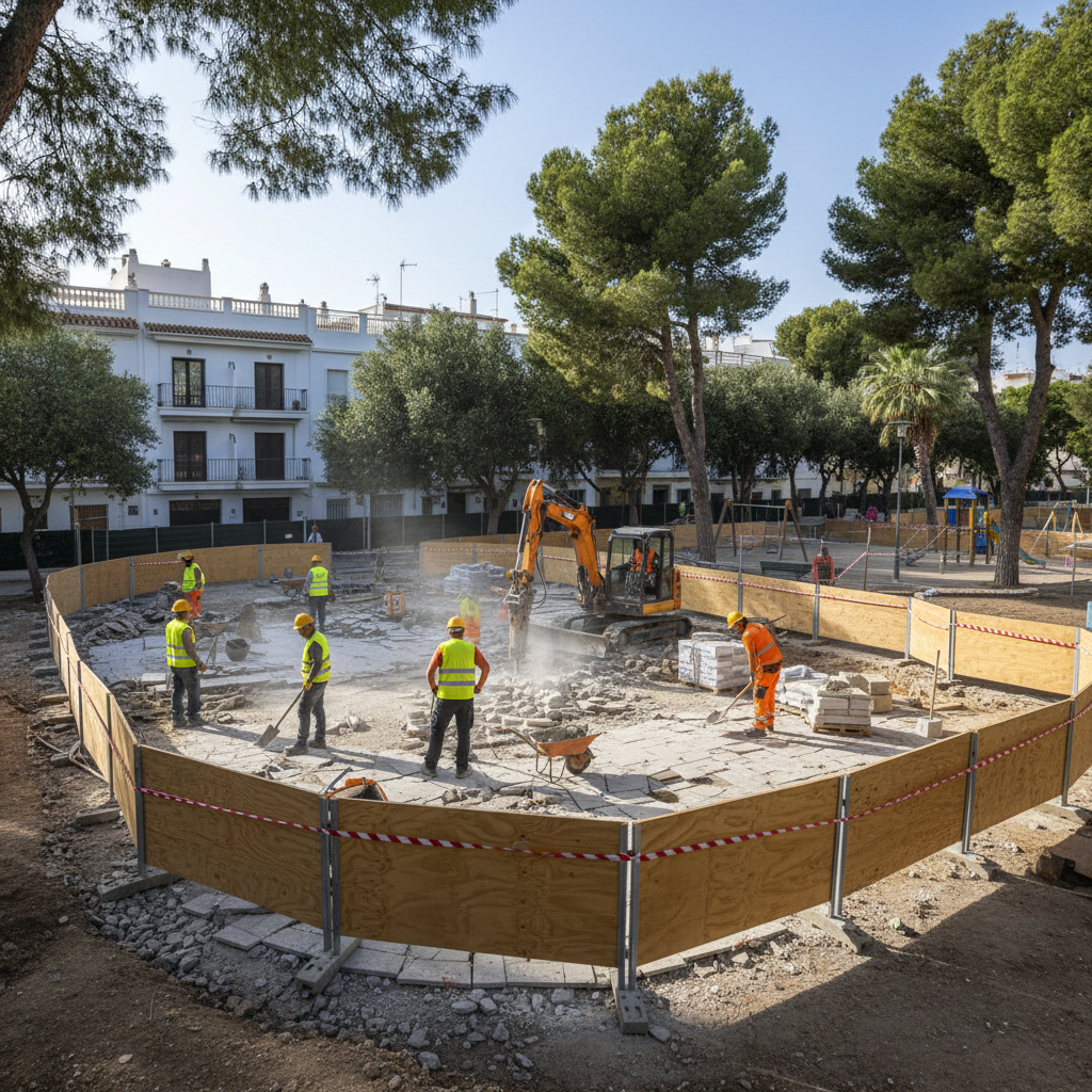 Teilsperrung ab Montag: Beliebter Park auf Ibiza erhält neuen Bodenbelag